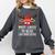 Christmas Matching Most Likely To Read A Book PJS Comfort Colors Sweatshirt Pepper