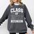 Class Of 1976 Reunion 50 Years Alumni Graduation High School Comfort Colors Sweatshirt Pepper