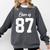 Class Of 1987 Matching Graduation High School Reunion Comfort Colors Sweatshirt Pepper