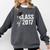 Class Of 2017 Senior Graduation Comfort Colors Sweatshirt Pepper
