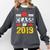 Class Of 2019 Graduation Senior High School College Comfort Colors Sweatshirt Pepper