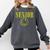 Class Of 2020 Senior 90s Grunge Graduation Comfort Colors Sweatshirt Pepper