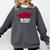 Class Of 2021 Burgundy Regalia Graduation Comfort Colors Sweatshirt Pepper
