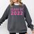 Class Of 2022 High School Graduation Date Graduate T Shirt Comfort Colors Sweatshirt Pepper