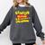 Class Of 2022 Senior 2000s Animated Movie Style Graduation Comfort Colors Sweatshirt Pepper