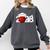 Class Of 2023 Graduation For Him Her Bowling Comfort Colors Sweatshirt Pepper
