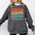 Class Of 2023 Senior 2023 Graduation Retro Seniors Comfort Colors Sweatshirt Pepper