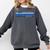Class Of 2023 Senior Retro 2023 Grad Graduate Graduation Comfort Colors Sweatshirt Pepper
