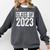 Class Of 2023 Shirt Senior 2023 Graduation Comfort Colors Sweatshirt Pepper