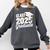 Class Of 2025 Graduate 2025 Graduation Comfort Colors Sweatshirt Pepper