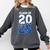 Class Of 2025 Senior Graduation 2025 Blue Comfort Colors Sweatshirt Pepper