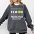 Class Of 2025 Tennis Mom Senior Graduation Graduate Comfort Colors Sweatshirt Pepper