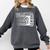 Class Of 2025 Volleyball Senior Class 25 Graduation Comfort Colors Sweatshirt Pepper