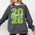Class Of 2026 Graduation Varsity Lime Green Letters Comfort Colors Sweatshirt Pepper