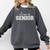 Class Of 2026 Senior 26 Graduation Last First Day Of School Comfort Colors Sweatshirt Pepper
