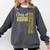 Class Of 2026 Senior 26 High School Graduation -Gold Comfort Colors Sweatshirt Pepper