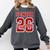 Class Of 2026 Senior 2026 Senior Twenty 26 Graduation Men Comfort Colors Sweatshirt Pepper