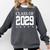 Class Of 2029 School Graduation Graduate s Comfort Colors Sweatshirt Pepper
