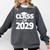 Class Of 2029 Shirt For Elementary Kids Graduation Comfort Colors Sweatshirt Pepper