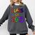 Class Of 2035 Grow With Me Kindergarten Graduation Comfort Colors Sweatshirt Pepper
