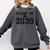 Class Of 2039 Grow With Me First Day Of School Graduation Comfort Colors Sweatshirt Pepper