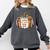 I Closed My Book To Be Here Fall Pumpkin Comfort Colors Sweatshirt Pepper