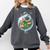 Clownfish Anemonefish Bubbles Water Frutiger Aero Y2K Style Comfort Colors Sweatshirt Pepper