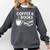 Coffee & Books Comfort Colors Sweatshirt Pepper