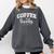 Coffee And Books i Love Them Both Comfort Colors Sweatshirt Pepper