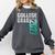 College Grad Class Of 2027 Graduation Comfort Colors Sweatshirt Pepper