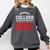 College Graduation For Conservatives Comfort Colors Sweatshirt Pepper