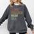 In My College Mom Era College Graduation For Mom Comfort Colors Sweatshirt Pepper
