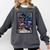 Color Graphic The Introvert Tarot Card Raglan Baseball Tee Comfort Colors Sweatshirt Pepper