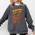 Comic Book Superhero Fall Season Leaf Blower Comfort Colors Sweatshirt Pepper