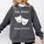 Cool Theater Graduation Tshirt Tragedy And Comedy Masks Comfort Colors Sweatshirt Pepper