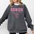 Coquette Senior 2026 Class Of 2026 Pink Bow Graduation 2026 Comfort Colors Sweatshirt Pepper