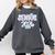 Coquette Senior-Class Of 2026 Preppy Graduation Graduate Comfort Colors Sweatshirt Pepper