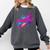 Cowabunga Retro 80s 90s Nostalgia Slang Neon Grunge Art Comfort Colors Sweatshirt Pepper