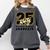 Criminal Justice Graduate Graduated Class Of 2025 Graduation Comfort Colors Sweatshirt Pepper