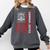Criminal Justice Major College Student Graduate Graduation Comfort Colors Sweatshirt Pepper
