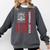 Criminal Justice Major College Student Graduate Graduation Premium Comfort Colors Sweatshirt Pepper
