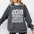Criminal Justice Major Shirt 2018 Graduate Graduation E Comfort Colors Sweatshirt Pepper