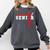 Cross Country Senior Night Senior 2025 Graduation Party 6 Comfort Colors Sweatshirt Pepper