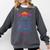 Cruise Ship Vacations Reading Book Lovers Sunset Comfort Colors Sweatshirt Pepper