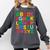 Cute ABCs Shirt Alphabet Colorful Letters Reading Books Kids Comfort Colors Sweatshirt Pepper