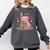 Cute Axolotl Reading Books Cozy Night Aesthetic Comfort Colors Sweatshirt Pepper