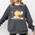 Cute Bee Reading Book Teacher Student Reader Graphic For Men Women Kids Comfort Colors Sweatshirt Pepper