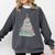 Cute Bookmas Christmas Book Tree Book Lover Teacher Comfort Colors Sweatshirt Pepper