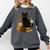Cute Cat Book Flowers Comfort Colors Sweatshirt Pepper Cute Cat Book Flowers Comfort Colors Sweatshirt Pepper