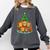 Cute Cats Reading Books Christmas Tree Comfort Colors Sweatshirt Pepper